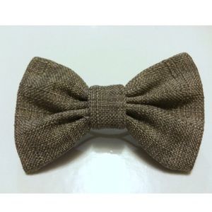 Smoky Gray Hair Bow